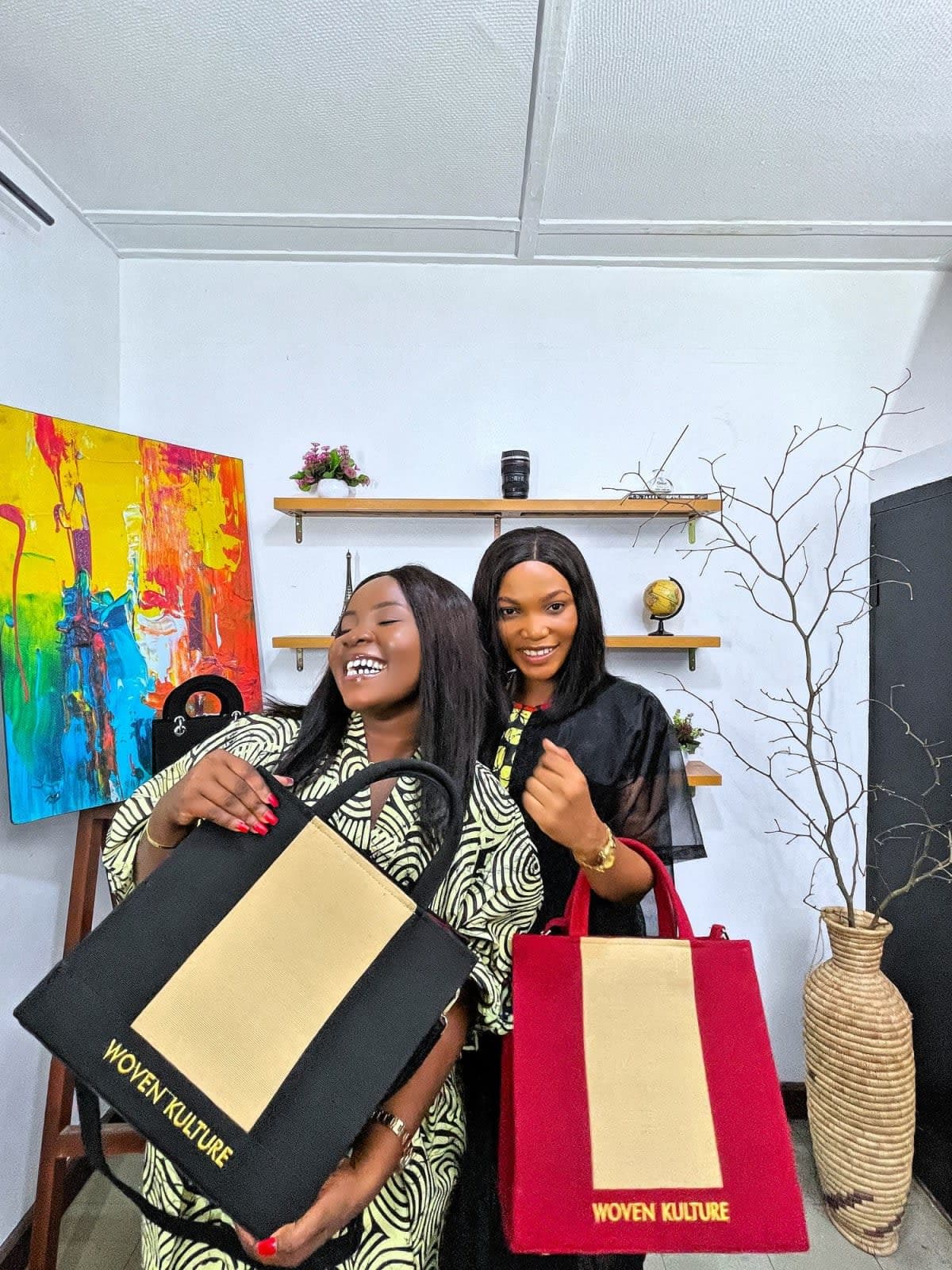 WOVEN KULTURE TOTE BAG